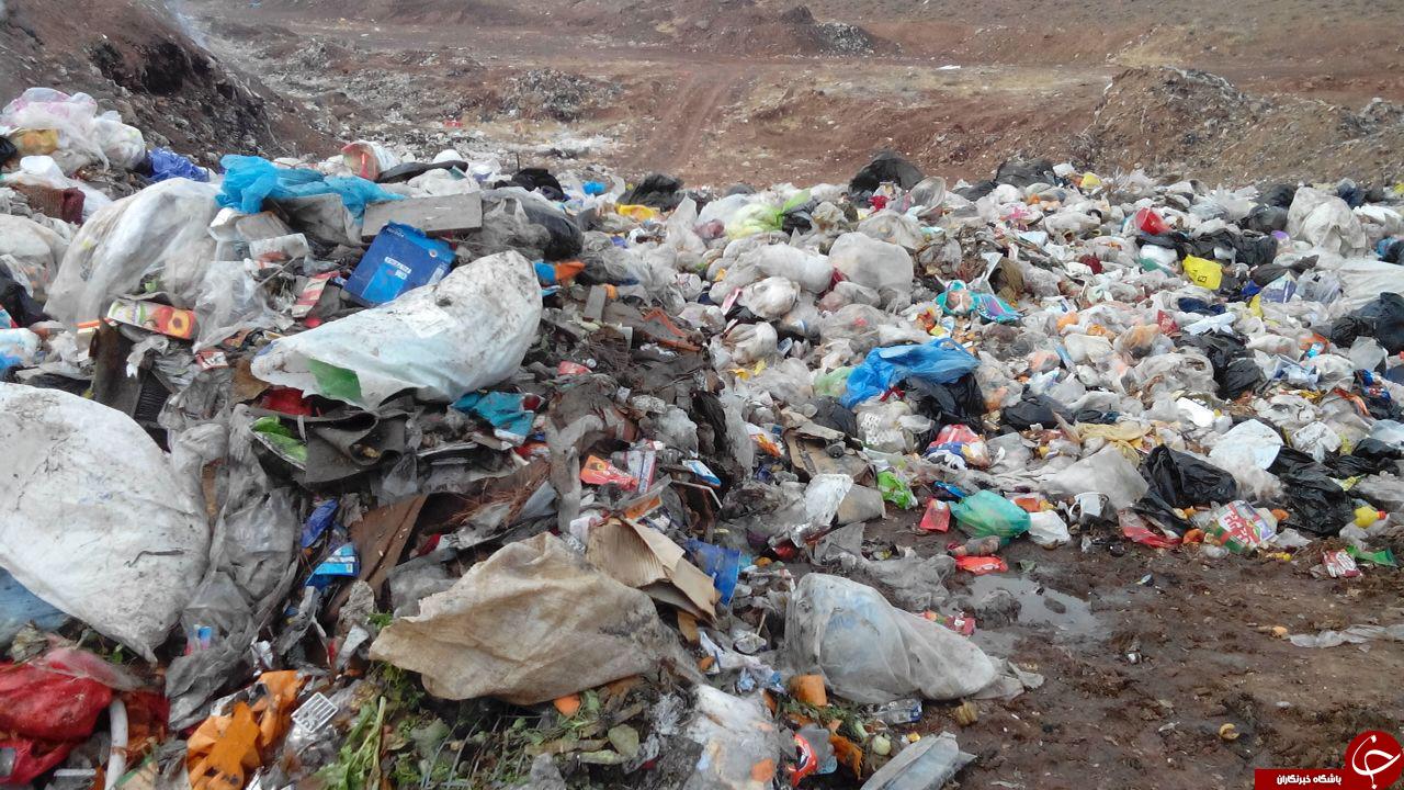 دپوی زباله در اطراف شهر مشهد + تصاویر