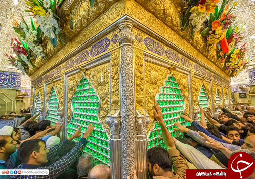حرم امام حسین(ع) و حضرت عباس در اعیاد شعبانیه+تصاویر