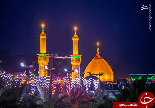 حرم امام حسین(ع) و حضرت عباس در اعیاد شعبانیه+تصاویر