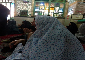 مراسم اعیاد شعبانیه در سیده فاطمه