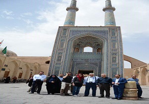 بازدید مدیر ایکروم از بافت تاریخی شهر یزد