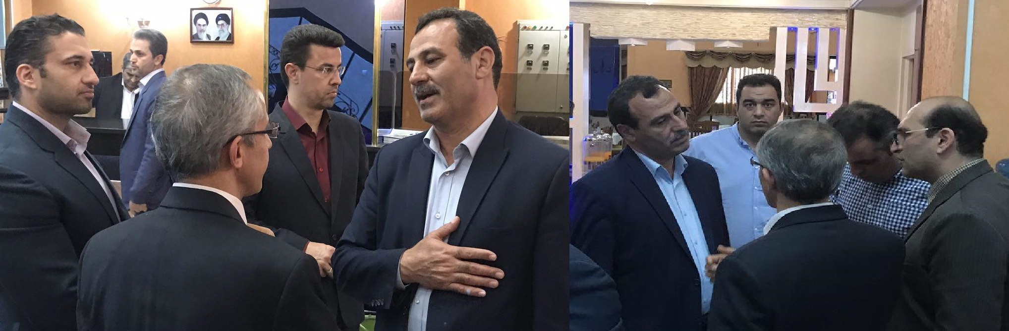 قهرمانان وزنه برداری به پابوس امام رضا رفتند