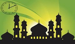 اوقات شرعی به افق سمنان