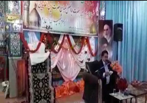 مولودی خوانی در شب میلاد حضرت ابوالفضل (ع) در گلدشت + فیلم