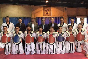 بازدید رئیس کمیته ملی المپیک از اردوی تیم ملی تکواندو