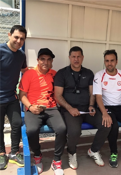 حضور یک پرسپولیسی در تمرین نفت+ عکس/////