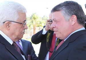 محمود عباس و پادشاه اردن خواستار مذاکرات جدی با اسرائیل شدند