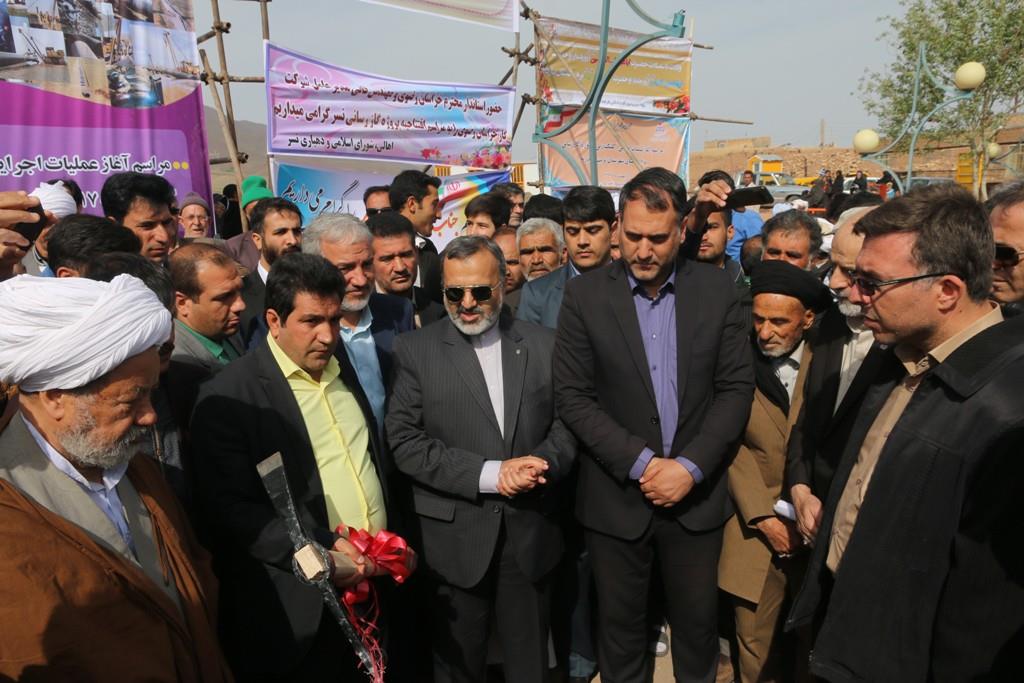 آغاز عملیات اجرایی گاز رسانی به ۱۷ روستای تربت حیدریه