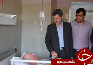 عیادت رئیس علوم پزشکی شیراز از گردشگران سانحه دیده آلمانی