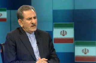 صفحه توئیتر اسحاق جهانگیری