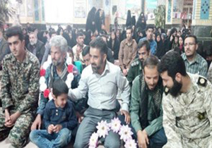 استقبال از رزمندگان مدافع حرم در اقلید