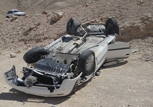 حادثه درمحور نایین به یزد