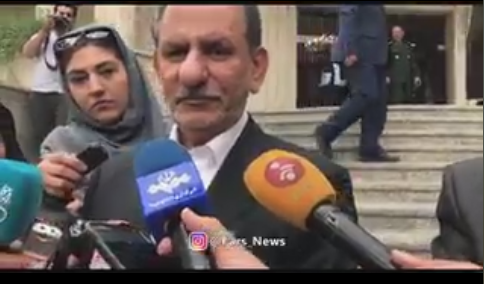 آیا جهانگیری به نفع روحانی کنار میرود؟+فیلم