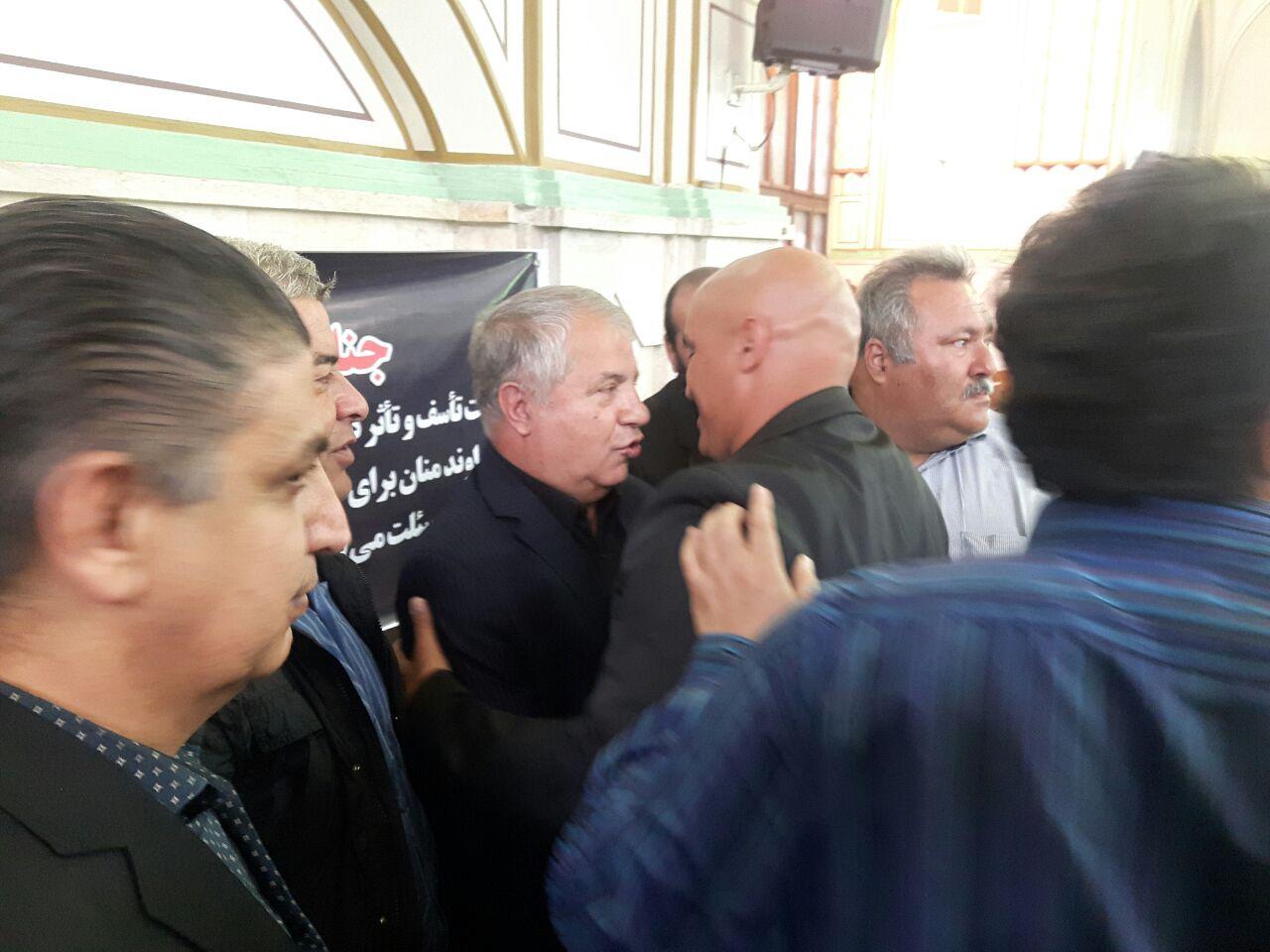 مراسم ختم پدر بهنام ابوالقاسم پور برگزار شد + عکس