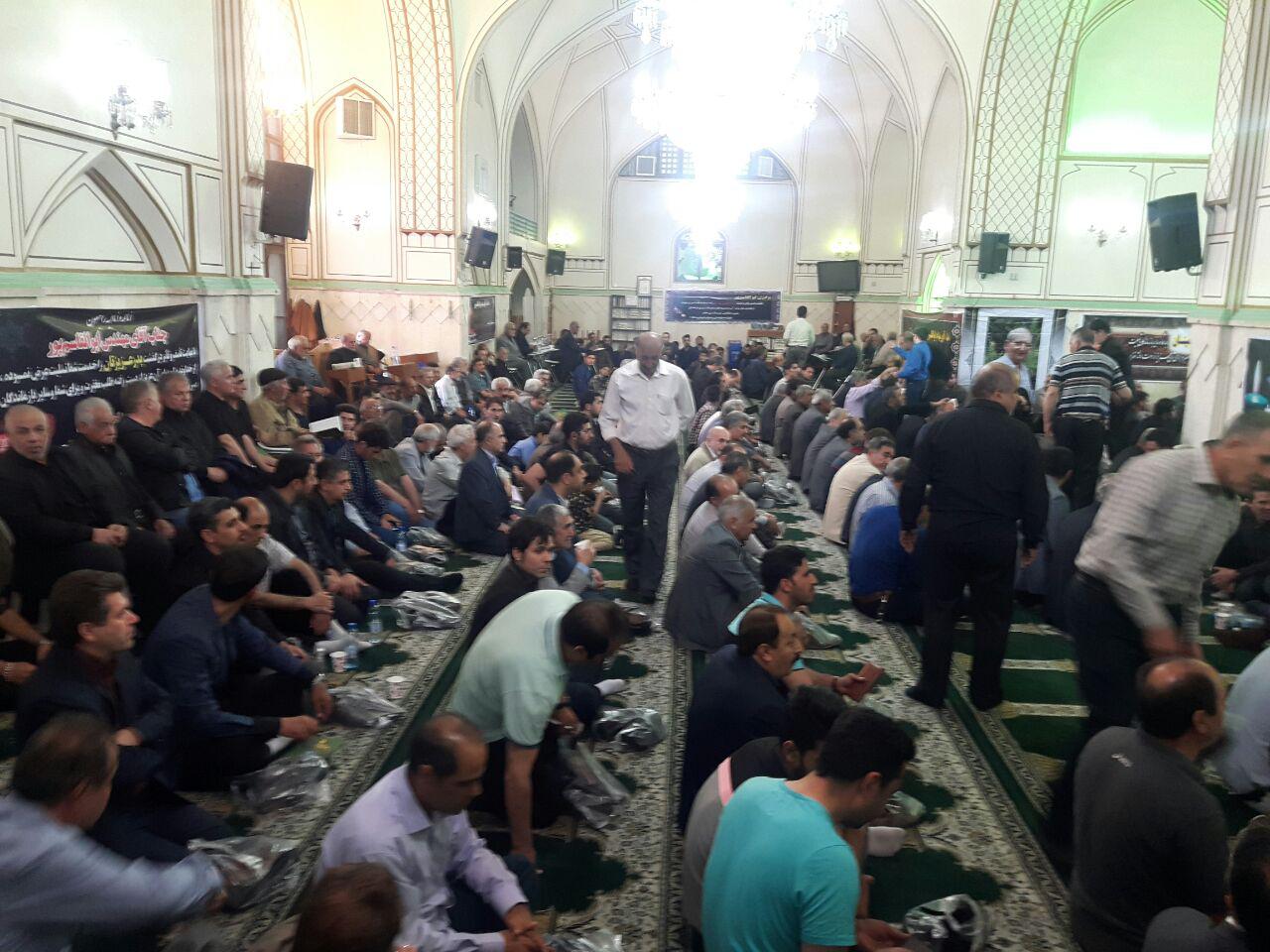 مراسم ختم پدر بهنام ابوالقاسم پور برگزار شد + عکس