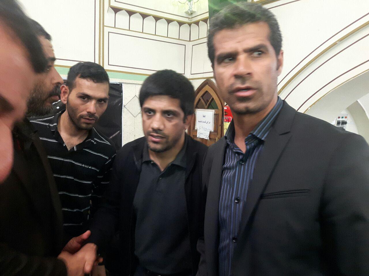 مراسم ختم پدر بهنام ابوالقاسم پور برگزار شد + تصاویر