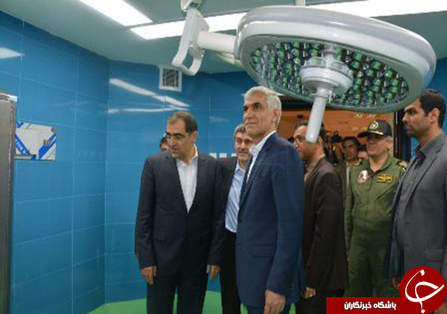 افتتاح بیمارستان شهید عباس دوران با حضور وزیر بهداشت