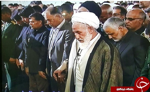 مراسم تشییع پیکر سردار شهید محبعلی فارسی درزاهدان +تصاویر