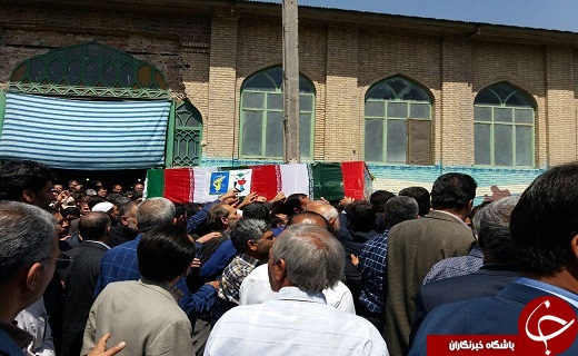 مراسم تشییع پیکر سردار شهید محبعلی فارسی درزاهدان +تصاویر