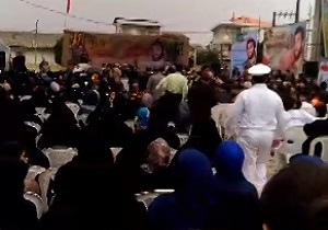 مراسم سالگرد شهادت شهید شیرودی برگزار شد + فیلم