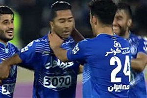 گل دوم استقلال به سپاهان + فیلم