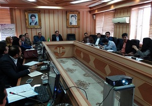 جلسه کارگروه پیشگیری و مدیریت پسماندهای بیمارستانی کرمانشاه