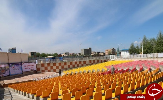 افتتاح وکلنگ زنی ۴ پروژه عمرانی با حضور استاندار آذربایجان غربی درخوی