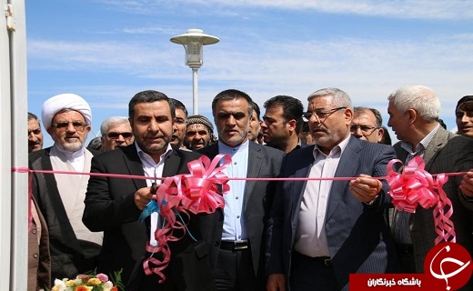افتتاح وکلنگ زنی ۴ پروژه عمرانی با حضور استاندار آذربایجان غربی درخوی