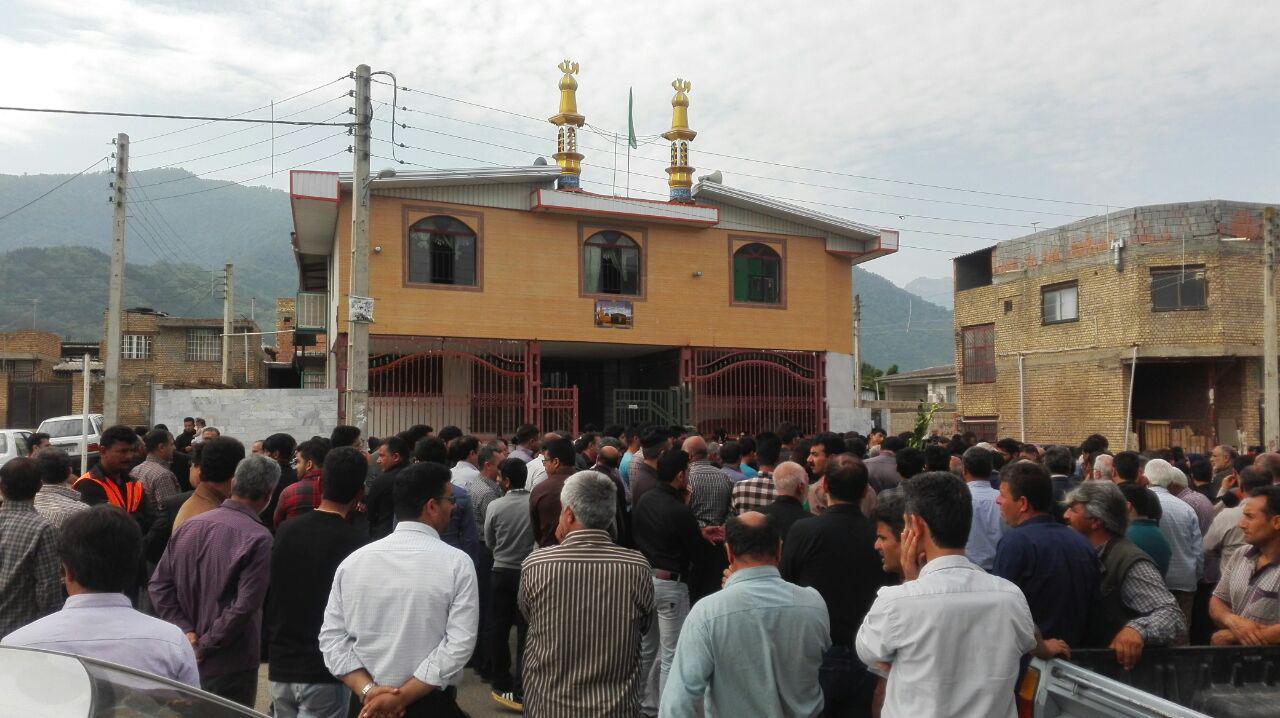 وداع باشکوه با 2 معدن چی + تصاویر