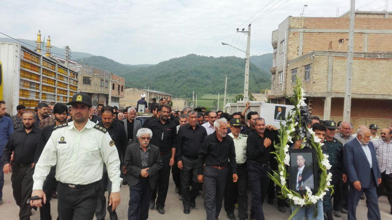 وداع باشکوه با 2 معدن چی + تصاویر