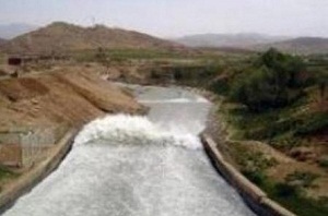 پرآب شدن رودخانه قمروددربارندگی های اخیر