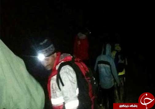 نجات کوهنوردان در منطقه ورسک سوادکوه+تصاویر