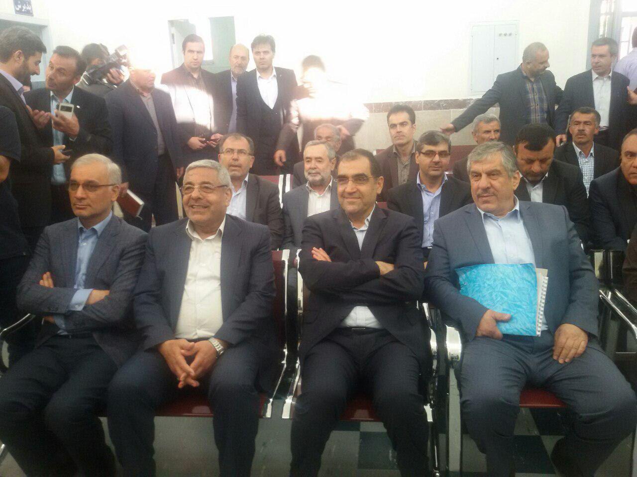 افتتاح مرکز مطالعه کوهورت دریاچه ارومیه با حضور وزیر بهداشت