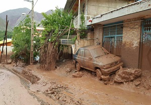 خسارت سنگین سیل به زریندشت + فیلم