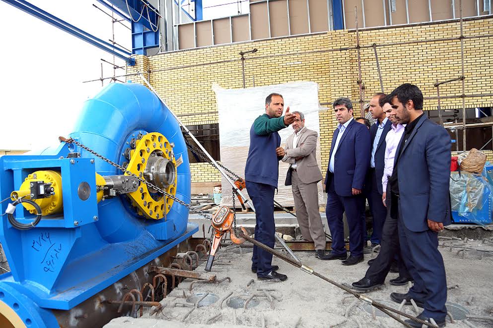 پیشرفت ۸۵ درصدی نیروگاه برق&zwnj;آبی قم