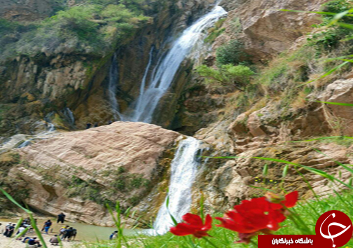 آبشار نوژیان لرستان بلند ترین آبشار ایران + تصاویر