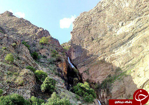 آبشار نوژیان لرستان بلند ترین آبشار ایران + تصاویر