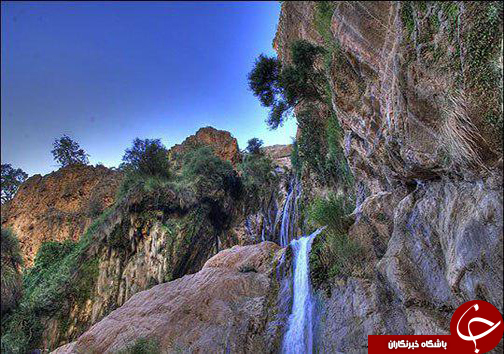 آبشار نوژیان لرستان بلند ترین آبشار ایران + تصاویر