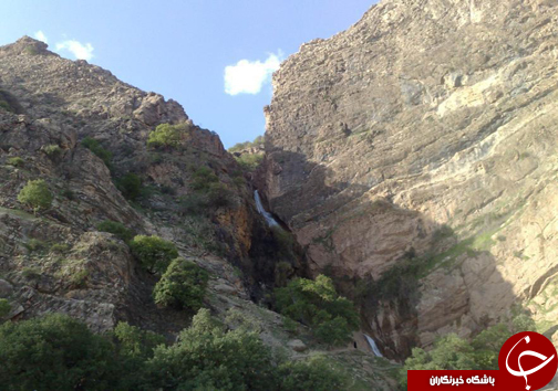 آبشار نوژیان لرستان بلند ترین آبشار ایران + تصاویر