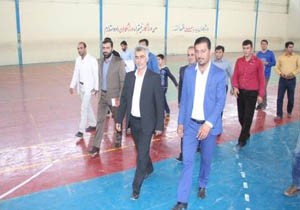 بازدید از اماکن ورزشی شهرستان لنده