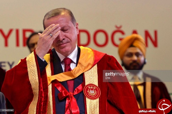 لباس اردوغان سوژه ماربران شد +تصاویر
