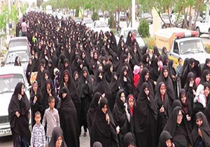 برگزاری همایش پیاده روی بانوان ورزشکار در شیراز