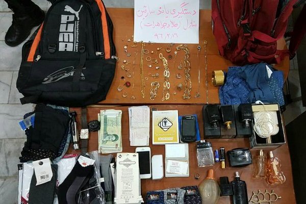 دستگیری باند 3 نفره سرقت طلاجات