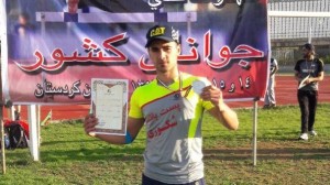 کسب مدال نقره ورزشکار گیلانی در مسابقات دوومیدانی