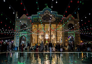 جشن و سرور در بقاع متبرکه استان