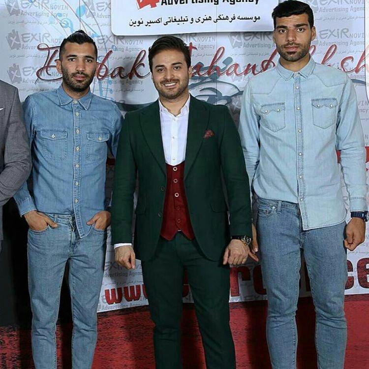 تیپ عجیب ستاره های پرسپولیس در کنسرت خواننده معروف+ عکس