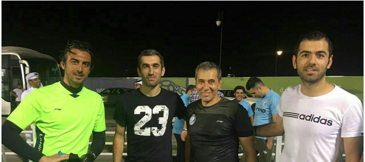 حضور جباری و منتظری در تمرین استقلال+عکس