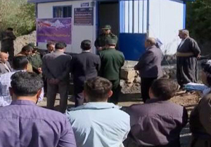 آبرسانی بسیج سازندگی به روستای گرده بردان مهاباد
