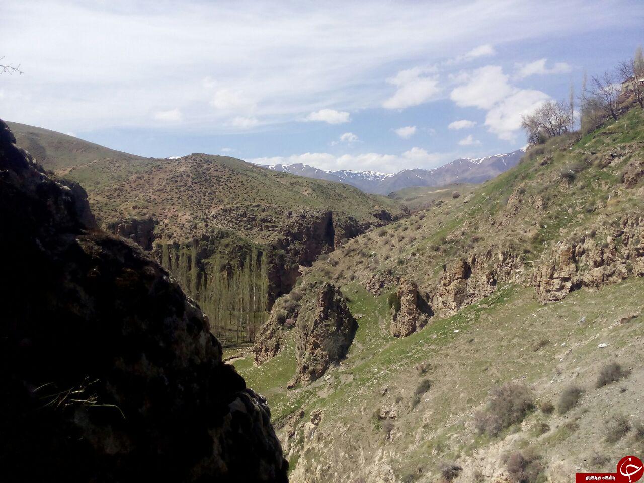 نمایی از طبیعت کوهستانی ترناب + تصاویر