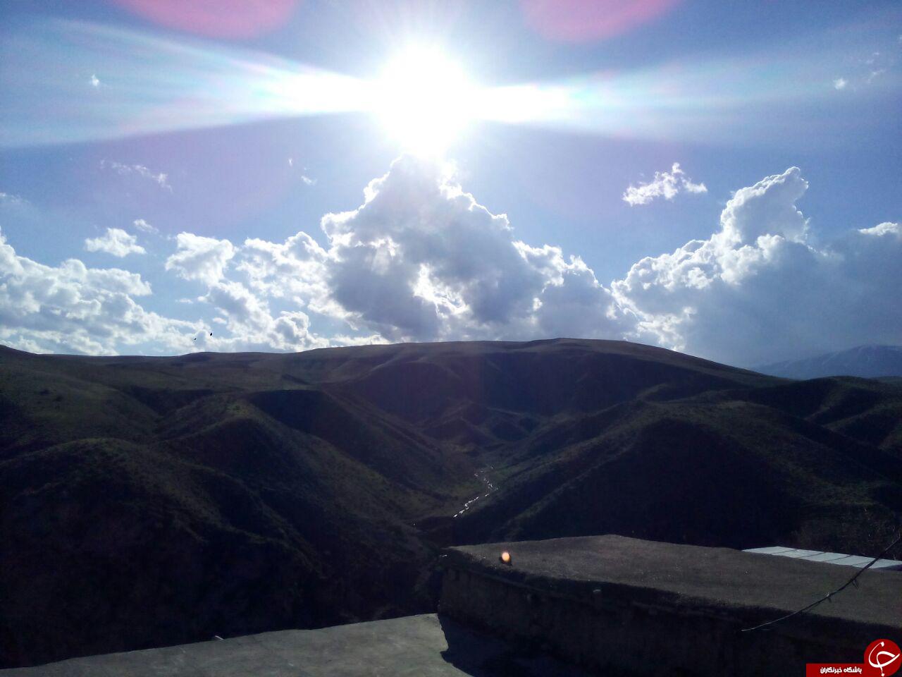 نمایی از طبیعت کوهستانی ترناب + تصاویر